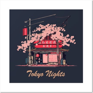 Tokyo Nights Retro Posters and Art